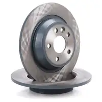 febi Bremsscheiben + Bel&auml;ge + Sensor f&uuml;r LAND ROVER Range Rover Evoque L538 Fgst. hinten