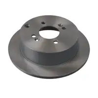 febi Bremsscheiben + Bel&auml;ge f&uuml;r HYUNDAI i20 1 PB Accent 3 MC KIA Rio 2 JB hinten