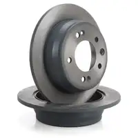 febi Bremsscheiben + Bremsbel&auml;ge f&uuml;r HYUNDAI i30 FD ix35 KIA Cee'D ED hinten