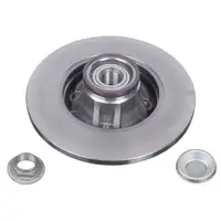 febi 32783 Brake Discs + Wheel Bearing Set for CITROEN C4 1 2 DS4 PEUGEOT 308 1 (rear)