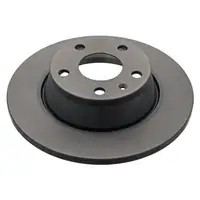 febi 43856 Bremsscheiben Satz f&uuml;r AUDI TT 8J 1.8/2.0 TFSI 2.0 TDI hinten 8J0615601