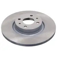 febi 43878 Bremsscheiben Satz f&uuml;r LANCIA Lybra 839_ 1.6 16V 103 PS 07.1999-10.2005 vorne