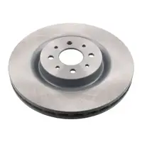 febi 43984 Bremsscheiben Satz f&uuml;r ALFA ROMEO Mito 955_ 1.4 TB/TJet/MultiAir vorne