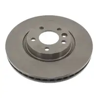 febi 43996 Brake Disc Set for VW California Multivan Transporter 2E4 (front) 7H0615301F
