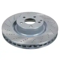 febi 44007 Brake Disc Set for MERCEDES-BENZ W212, S212, C207, A207, R172 (Front) 0004211512