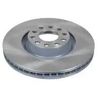 febi 44021 Bremsscheiben Satz f&uuml;r AUDI A6 3.7 4.2 S6 B4 C5 PR-1LX vorne 4B3615301