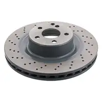 febi 44032 Brake Disc Set for MERCEDES S-Class W220 C215 500 55AMG (front) 2204211112