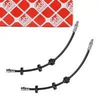 2x febi 183271 Bremsschlauch Bremsleitung f&uuml;r ALFA ROMEO 147 GT 937_ 156 932_ vorne