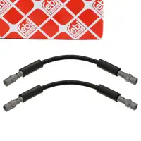 2x febi 01177 Bremsschlauch f&uuml;r VW K&auml;fer 1302 1303 LT 1 Transporter Bulli vorne 281611775B