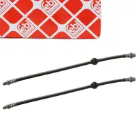 2x febi 01736 Bremsschlauch f&uuml;r BMW 3er E36 316-328i 318tds 325td/tds Z3 vorne 34321159717
