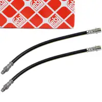 2x febi 11737 Bremsschlauch f&uuml;r MERCEDES W202 W203 W210 W140 W220 R170 hinten 1714280035
