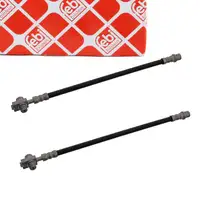 2x febi 18870 Bremsschlauch Bremsleitung f&uuml;r VW Passat B5 AUDI A6 C5 hinten 4B0611775C