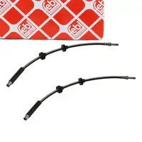 2x febi 36475 Bremsschlauch f&uuml;r MERCEDES V-Klasse Vito W638 V200-280 V200CDI V220CDI vorne