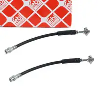 2x febi 108079 Bremsschlauch f&uuml;r VW Golf 7 8 Ateca Leon Karoq Octavia 4 hinten 5Q0611775Q