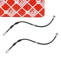 2x febi 108086 Bremsschlauch f&uuml;r VW Golf 7 8 Passat Tiguan Allspace Touran AUDI 8Y vorne