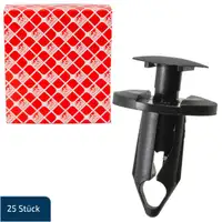 25x febi 181950 Clips Klemme Spreizniete Befestigungsclips für FORD OPEL RENAULT VW