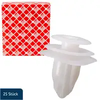 25x febi 182176 Clips Klemme Spreizniete Befestigungsclips f&uuml;r HONDA MAZDA MITSUBISHI PSA