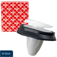 25x febi 182177 Clips Klemme Spreizniete Befestigungsclips f&uuml;r CITROEN FIAT PEUGEOT