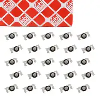 25x febi 47942 Clip Klemme Befestigungsclips f&uuml;r MERCEDES W211 S211 C219 W221 2119880578