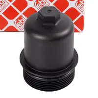 febi 172893 Deckel &Ouml;lfiltergeh&auml;use f&uuml;r AUDI A1 A3 8P Golf 4 5 6 Passat Polo 6 SEAT SKODA