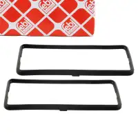 2x febi 12436 Ventildeckeldichtung f&uuml;r CITROEN C2 C3 PEUGEOT 106 206 207 1.0-1.4 0249.54