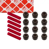 febi 01593 Ventilschaftdichtung Satz 5mm f&uuml;r BMW E36 E46 E34 E39 E60 E61 E38 M50/51/52/54