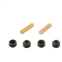 4x febi Ventilschaftabdichtung 6mm f&uuml;r MERCEDES W169 W202 S204 W210 W124 W163 W639 W463