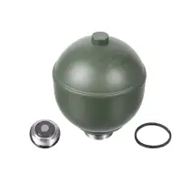 febi 22521 Druckspeicher Federung f&uuml;r CITROEN Xantia X1 mit Niveauregulierung vorne 527121