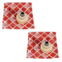 2x febi 36779 Strut Mount for BMW 1 Series E81-88 and 3 Series E90-93 (rear lower)