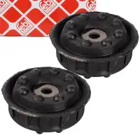 2x febi 09522 Federbeinst&uuml;tzlager f&uuml;r AUDI 100 C3 C4 200 A6 C4 hinten 443512331