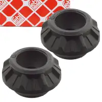 2x febi 14954 Federbeinlager f&uuml;r VW Golf 2 3 Passat Polo Vento hinten unten 191512333