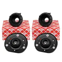 2x Federbeinlager + Kugellager f&uuml;r FORD Mondeo 4 MK4 Galaxy S-Max WA6 vorne