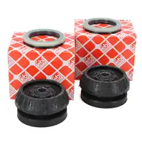 2x febi 03374 Federbeinlager Domlager f&uuml;r OPEL Omega A B Senator B vorne