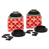 2x febi 28116 Strut Mount + Ball Bearing for OPEL Astra H Zafira B (Front) 13186959