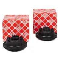 2x febi 33719 Federbeinlager Domlager f&uuml;r AUDI A4 B8 A5 8T Q5 8R vorne links + rechts