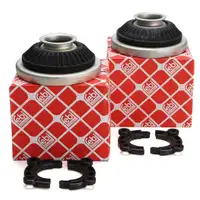 2x febi 28115 Federbeinst&uuml;tzlager Domlager f&uuml;r OPEL Astra H Zafira B vorne 13186959