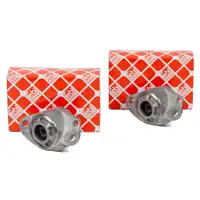 2x febi 36716 Federbeinst&uuml;tzlager Domlager f&uuml;r SEAT Ibiza 4 VW Polo 6R hinten links/rechts