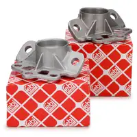 2x febi 37354 + 37355 Federbeinlager Domlager f&uuml;r OPEL Adam Corsa C D hinten