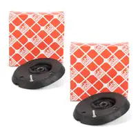 2x febi 37030 Federbeinst&uuml;tzlager Domlager f&uuml;r CITROEN C2 C3 1 PEUGEOT 1007 vorne