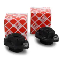 2x febi 34393 Federbeinst&uuml;tzlager Domlager f&uuml;r BMW 1er E81-E88 3er E90-E93 X1 E84 hinten