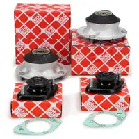 4x febi strut mount bearings + ball bearings for BMW 3 Series E36 and Z3 E36 (front and rear)