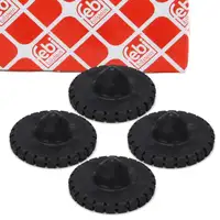 4x febi 37428 Federteller Federaufnahme f&uuml;r AUDI A6 C5 SKODA Superb 1 VW Passat 3B hinten