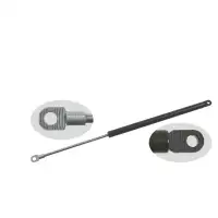 2x febi 08231 Motorhaubend&auml;mpfer Gasfeder Motorhaube f&uuml;r BMW 5er E28 1981-1987