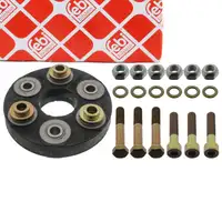 febi 01527 Hardyscheibe Gelenkscheibe f&uuml;r MERCEDES 190 W201 W202 W124 vorne 2024101215