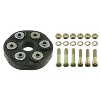 febi 01975 Hardyscheibe f&uuml;r MERCEDES W201 W123 W124 S124 C124 A124 W126 vorne 1264100515