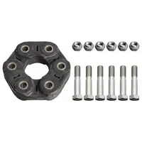 febi 43466 Gelenkscheibe f&uuml;r BMW 1er E81 E87 F20 3er E46 E90 X1 E84 F25 vorne 26117511454