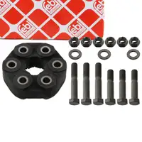 febi 43474 Hardyscheibe Gelenkscheibe f&uuml;r BMW 5er E39 520i 150/170 PS vorne 26111227410