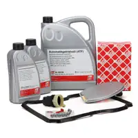 febi Getriebefilter + 7L Getriebe&ouml;l f&uuml;r 5-Gang Automatik MERCEDES-BENZ 722.6