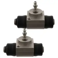 2x febi 12617 Radbremszylinder &Oslash;1900 f&uuml;r OPEL Astra F G Corsa B C Vectra A B hinten
