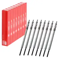 8x febi glow plugs for MERCEDES W211, X164, W164, W221, 420/450CDI, OM629, 306/314/320, 0011597101